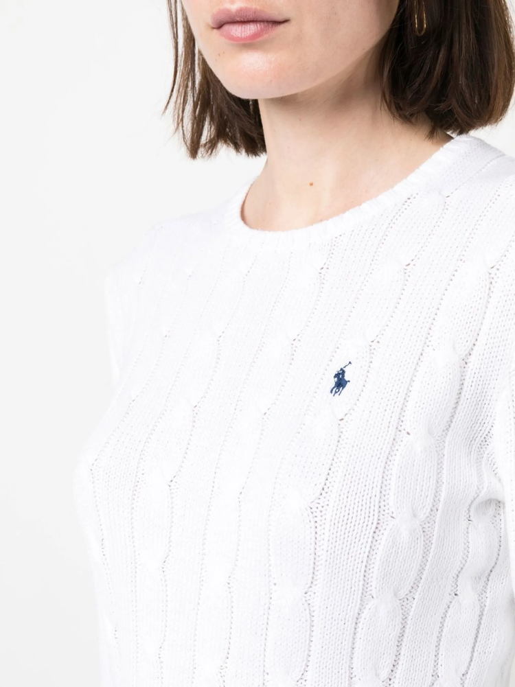 Julianna cable-knit jumper