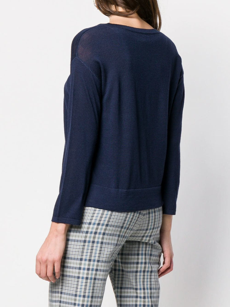 One button cardigan