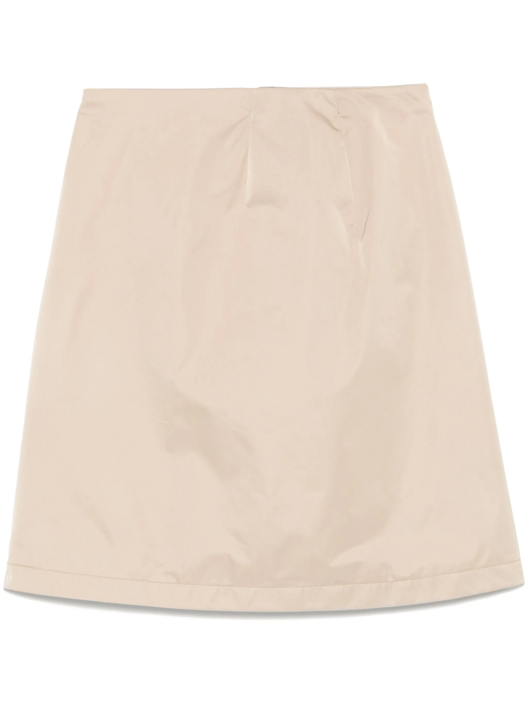 A-line midi skirt