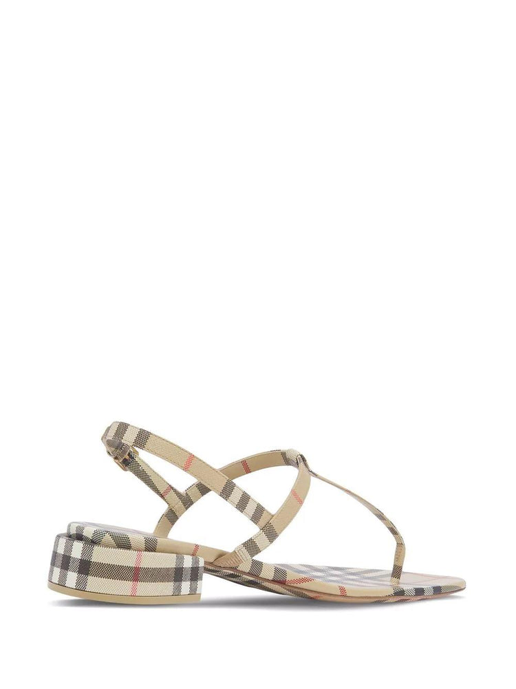 Burberry Vintage Check thong-strap sandals