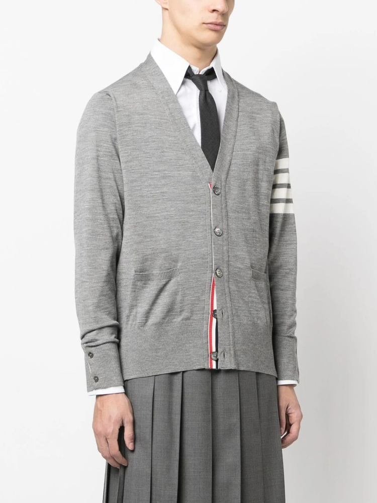 V-neck cardigan