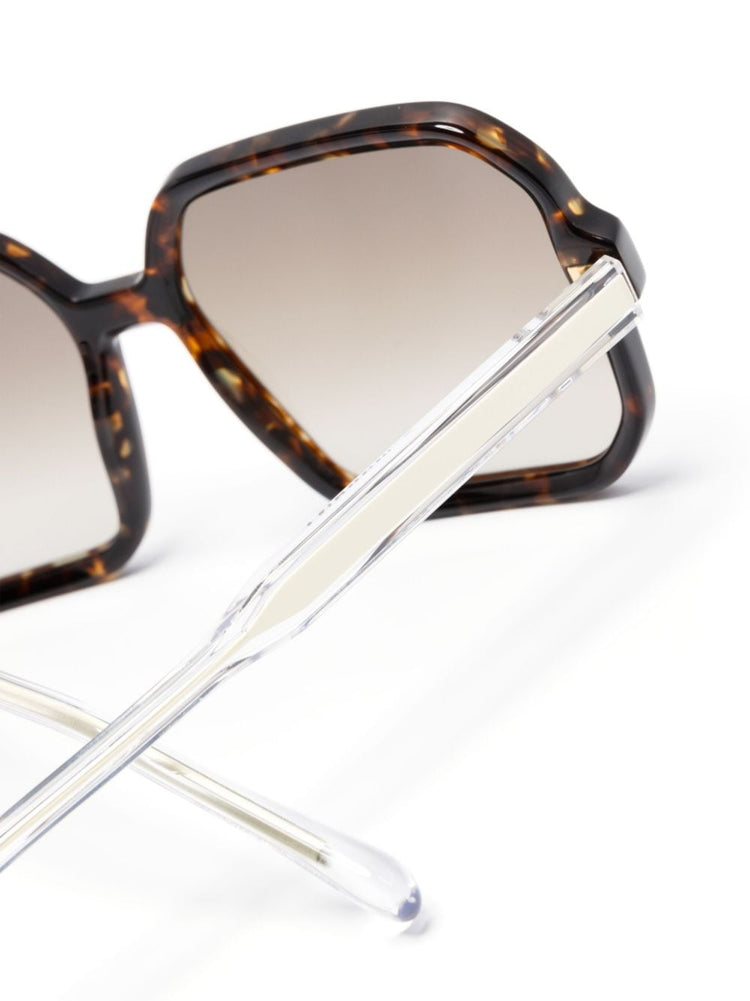 square-frame sunglasses