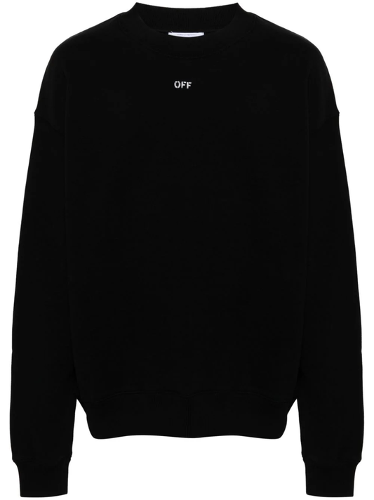 logo-print cotton sweatshirt