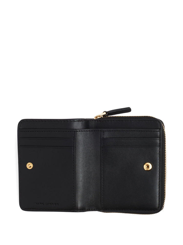 The Leather Mini compact wallet