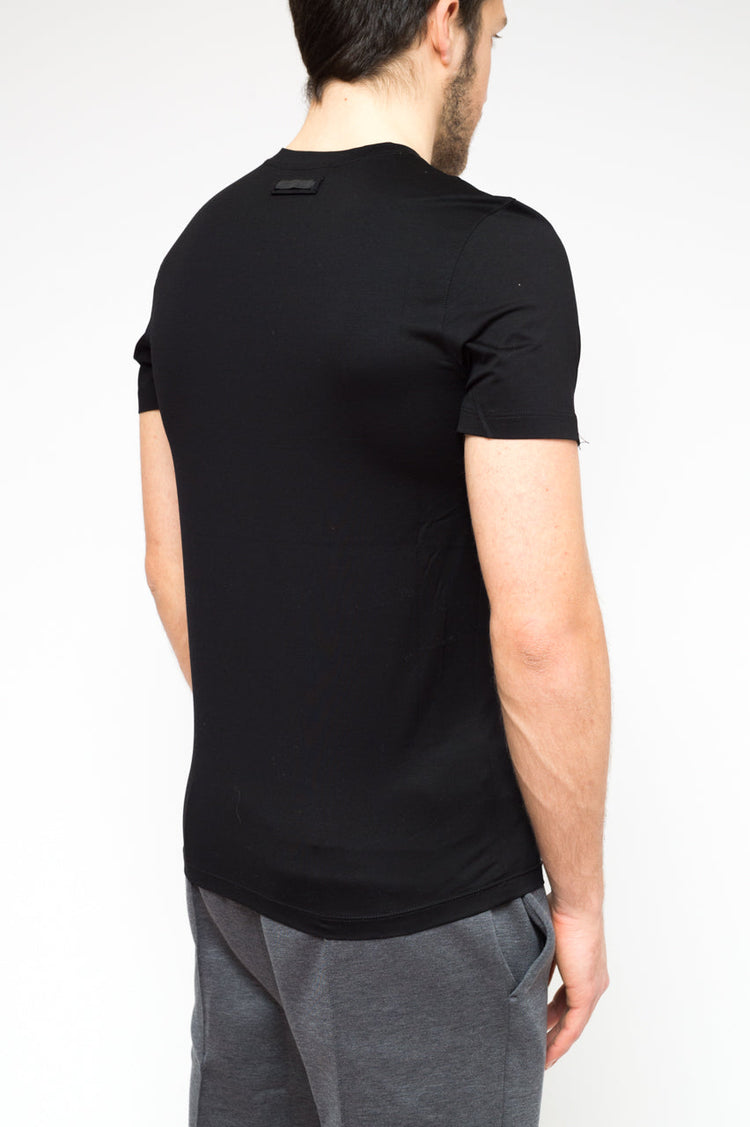 PRADA crew neck t-shirt black