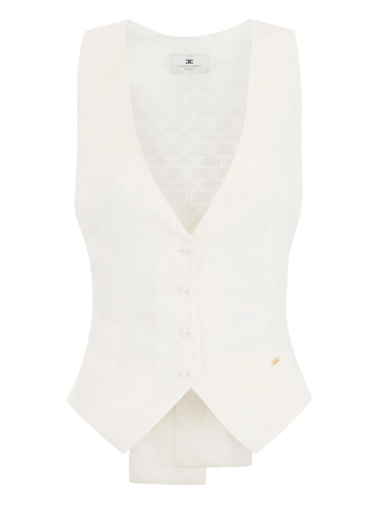 gabardine waistcoat