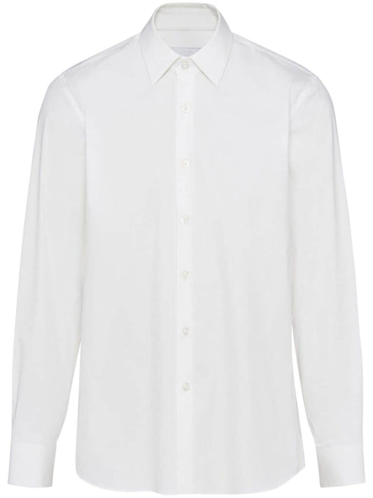 long-sleeve cotton shirt