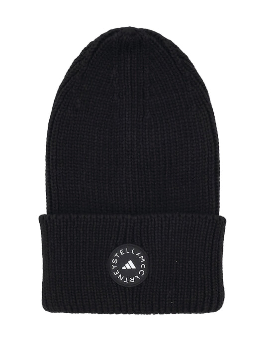 aSMC BEANIE BLACK/WHITE