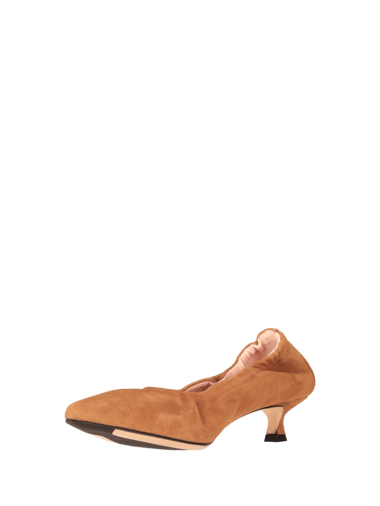 DECOLLETE' ELAST CAMOSCIO