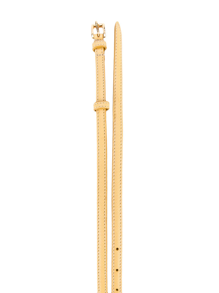 Prada belt sand 1cm saffiano color
