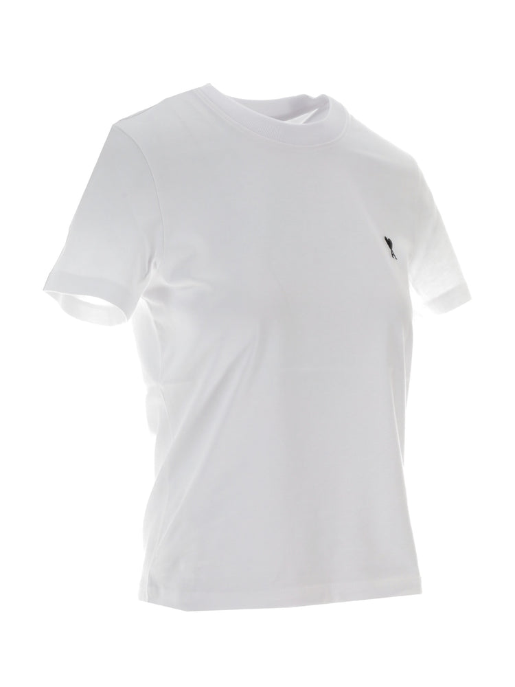 TSHIRT AMI DE COEUR CONTRASTE CROPPED