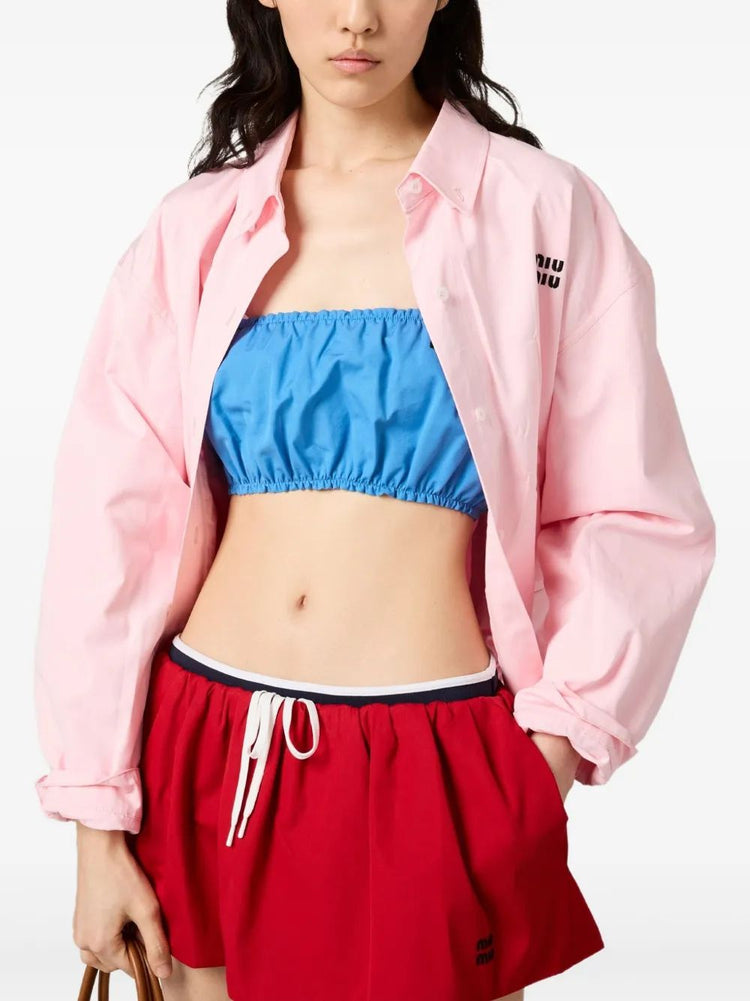 TOP E T-SHIRT POPELINE