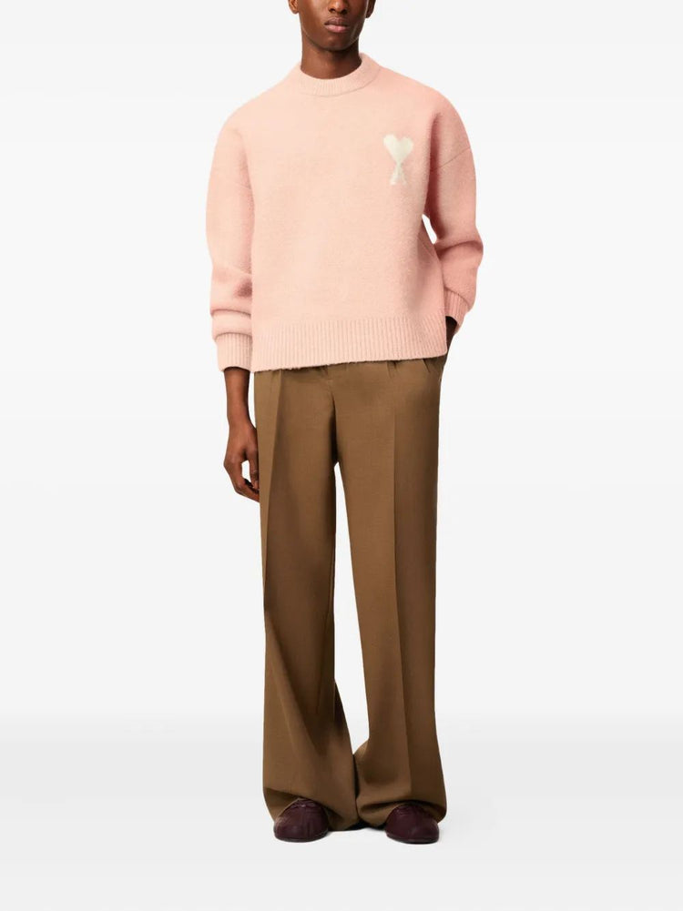 PULL COL ROND AMI DE COEUR