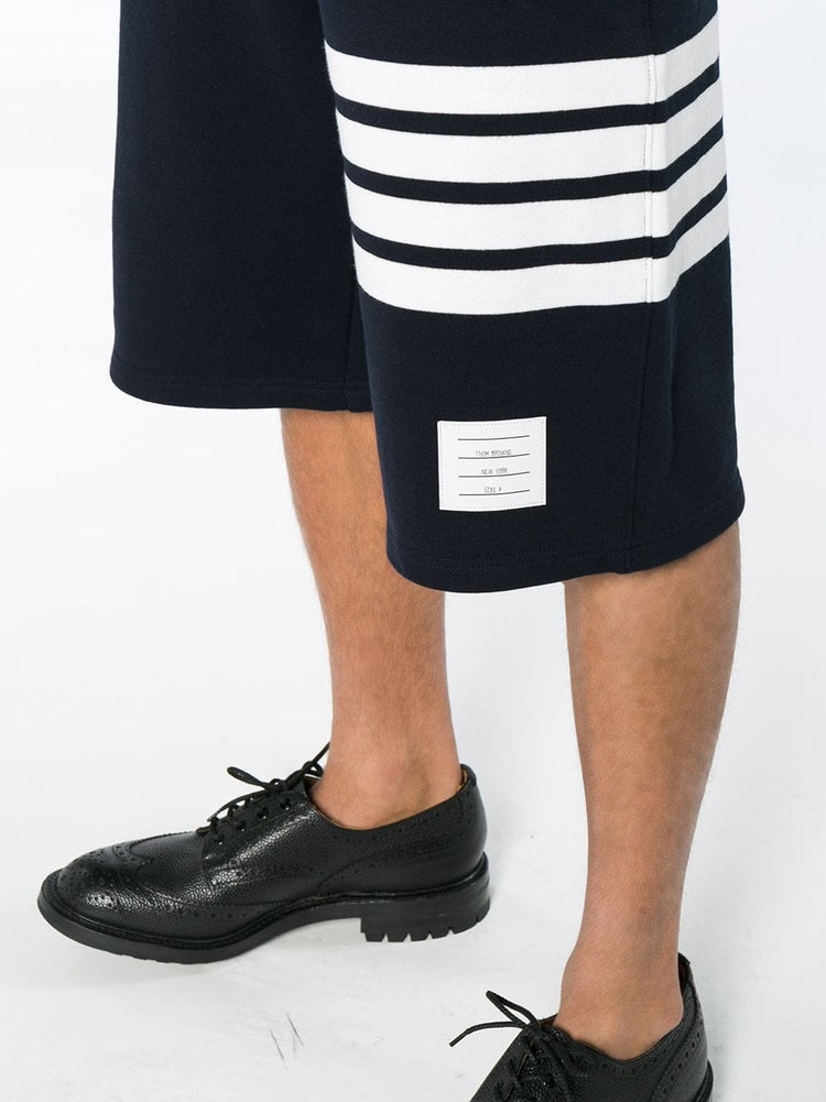 Engineered 4-Bar jersey track shorts