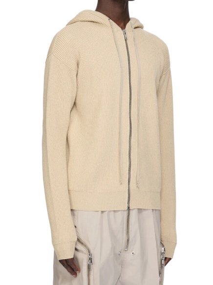 ZIPPED HOODIE