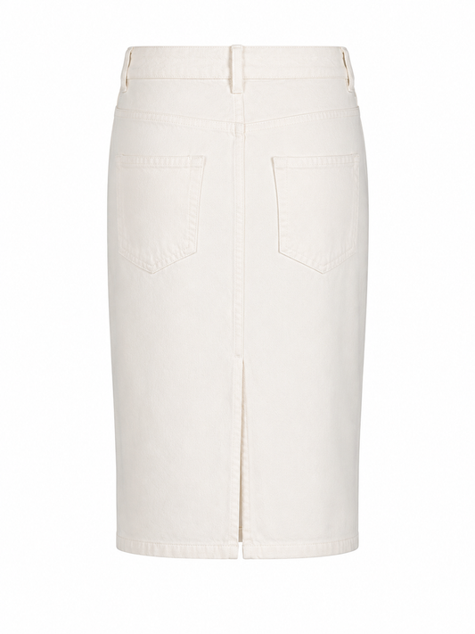 VIDA 5-POCKETS MID LENGHT SKIRT DENIM