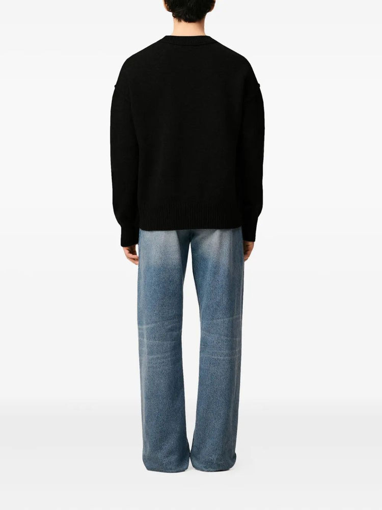PULL COL ROND AMI DE COEUR