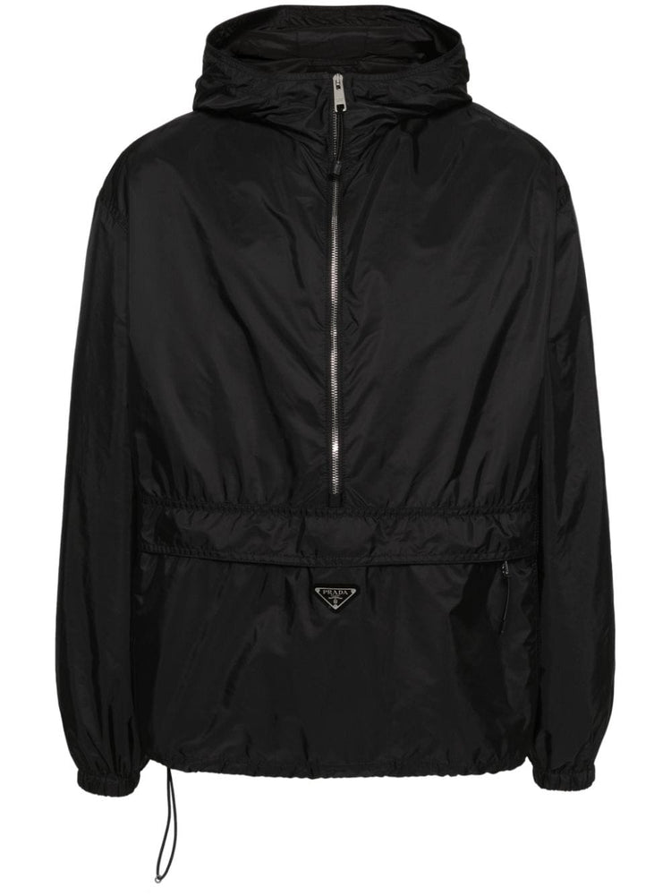 Re-Nylon hooded jacket