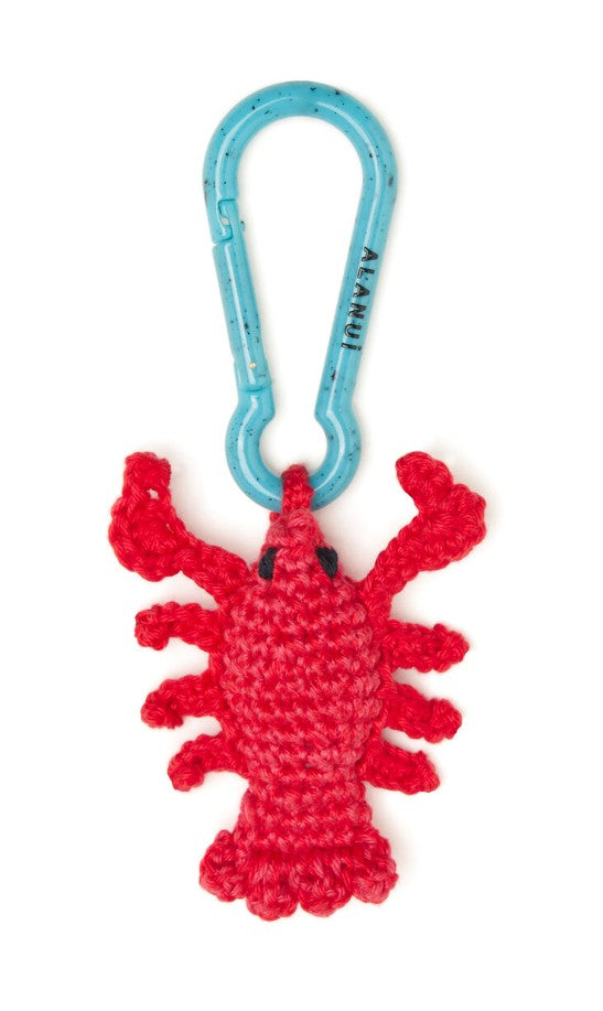 HANDMADE LOBSTER CROCHET KEY RED CORAL R