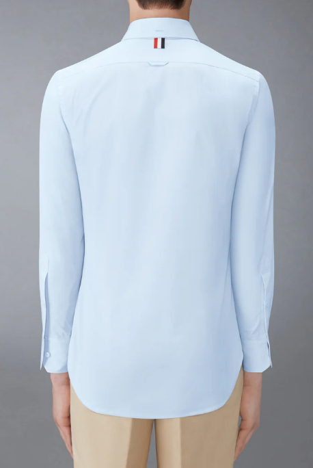 CLASSIC L/S BD PC SHIRT IN SOLID POPLIN