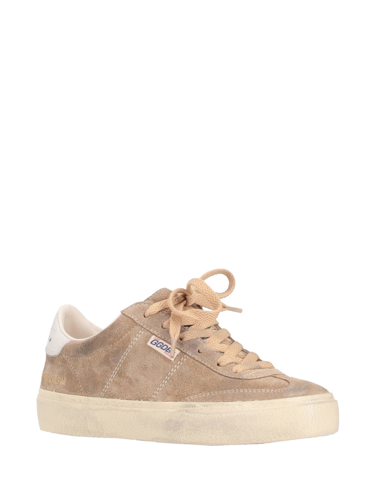 SOUL-STAR SUEDE UPPER TOE TONGUE LEATHER HEEL