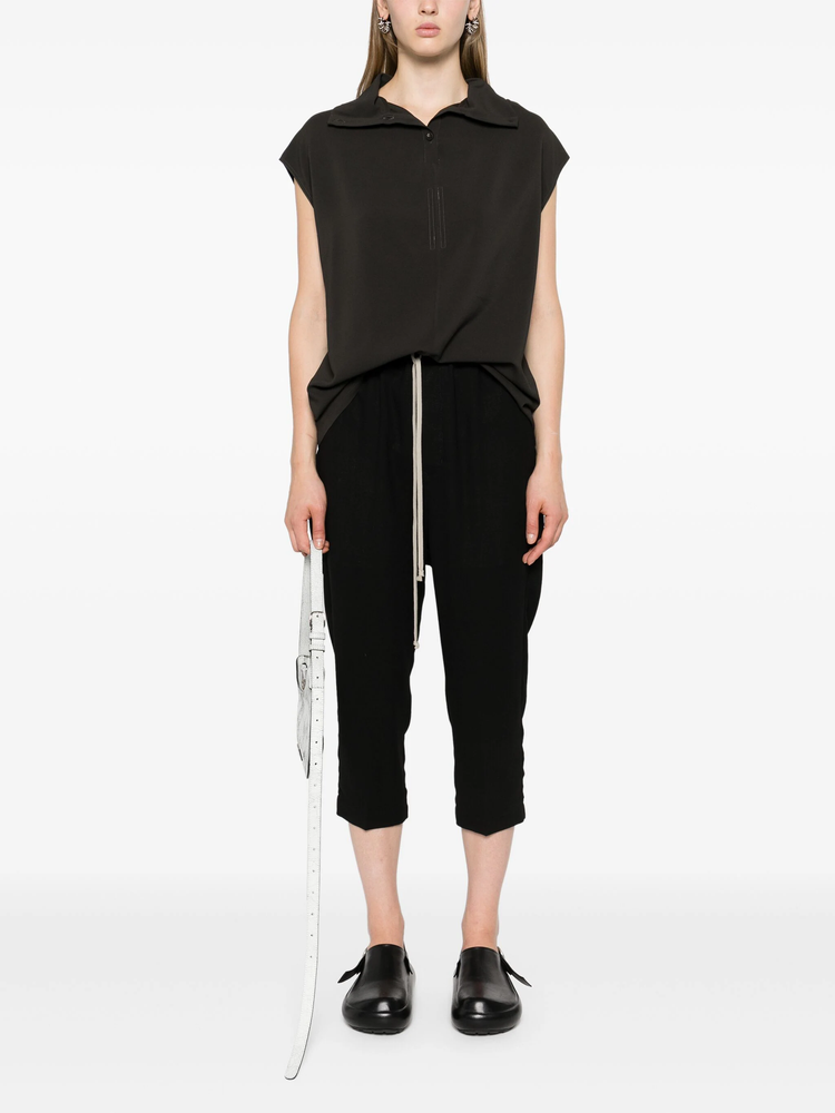 Astaires cropped virgin wool trousers