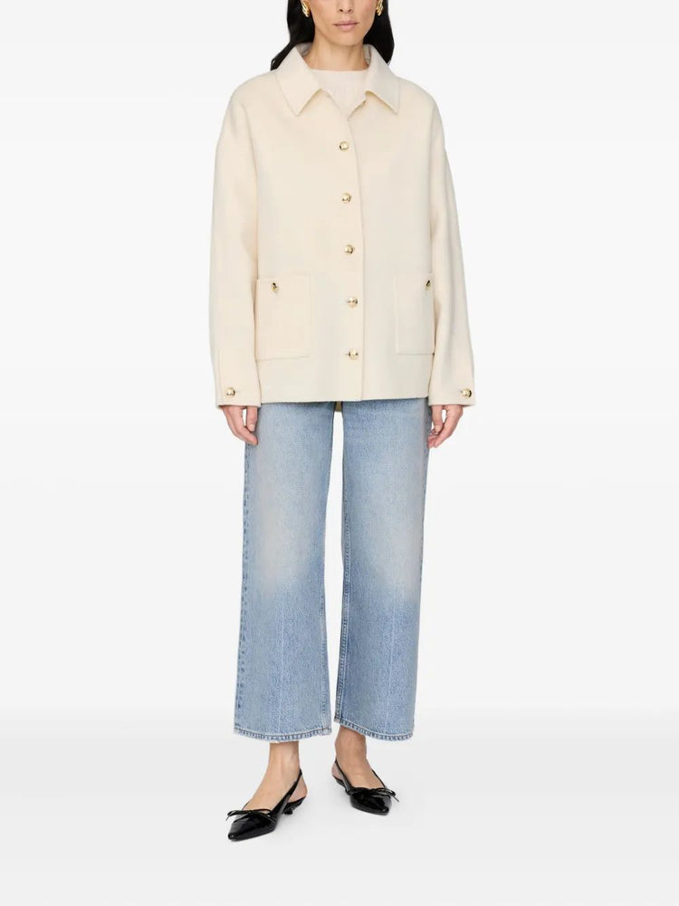 LUCA JACKET  BLACK CASHMERE BLEND