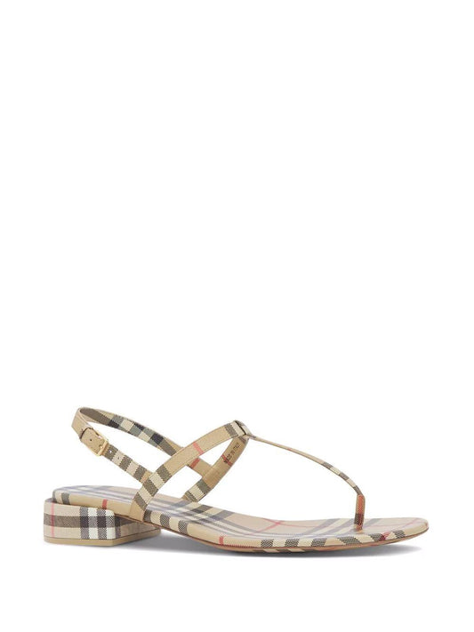 Burberry Vintage Check thong-strap sandals