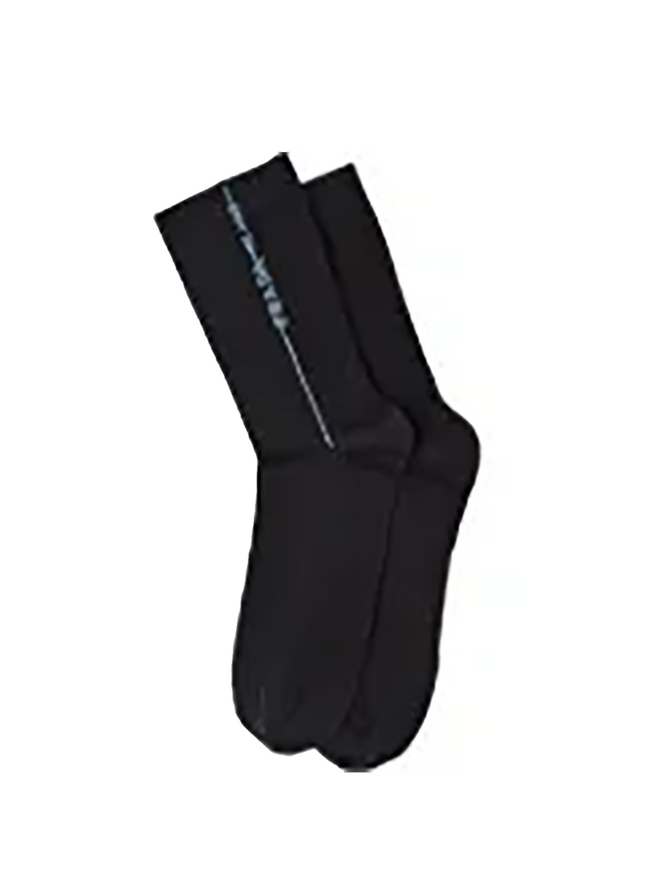 logo-intarsia socks