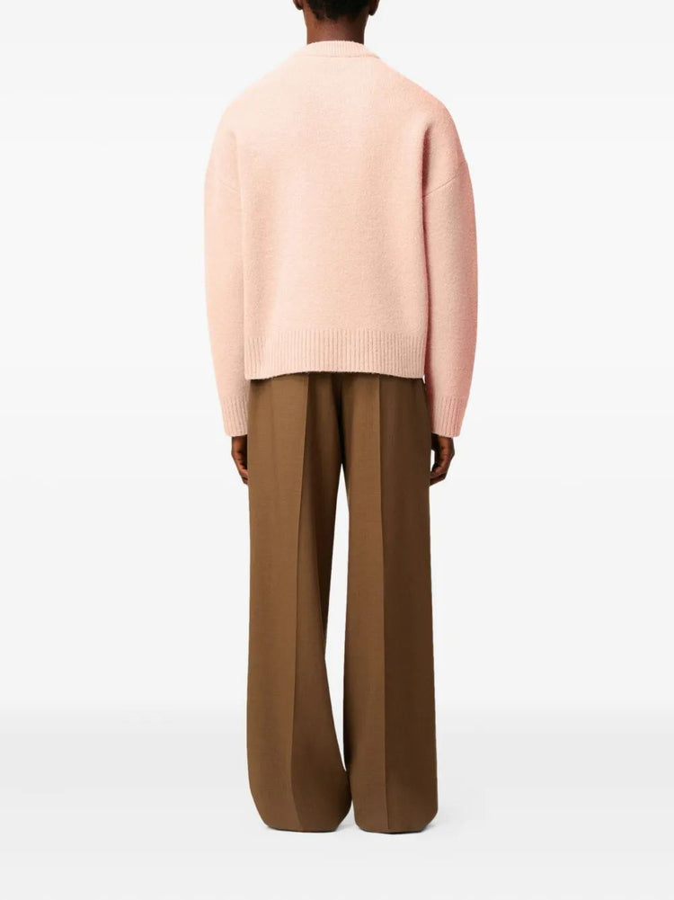 PULL COL ROND AMI DE COEUR