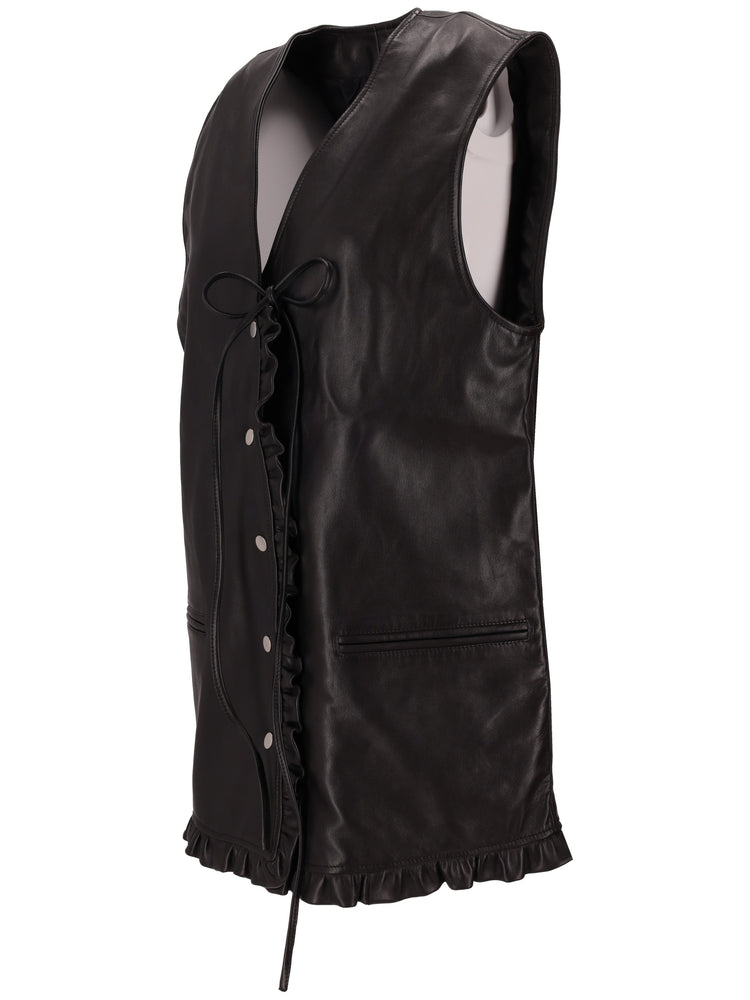 GALA VEST - Nappa Leather