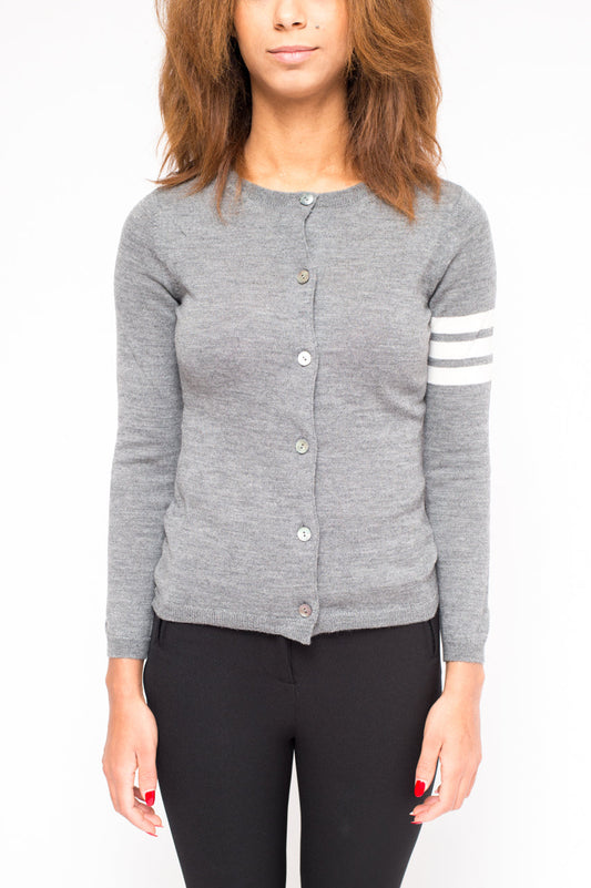 LA ROSE knitwear gray