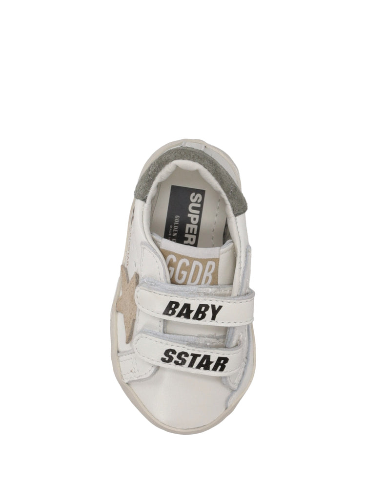 BABY SCHOOL NAPPA UPPER WITH PRINT AND SIGNATURE SUEDE STAR AND HEEL