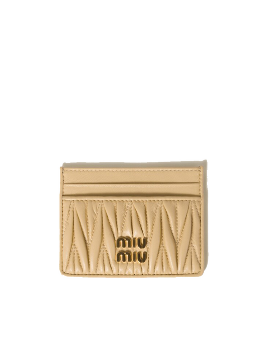 matelassé cardholder