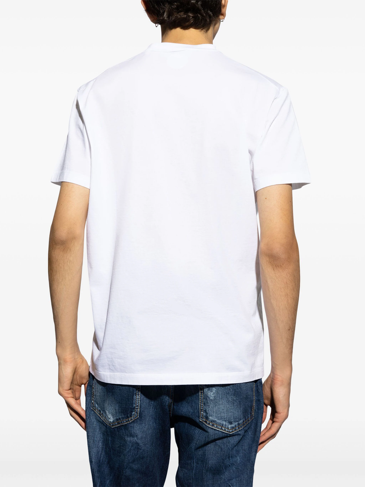 logo-print cotton T-shirt