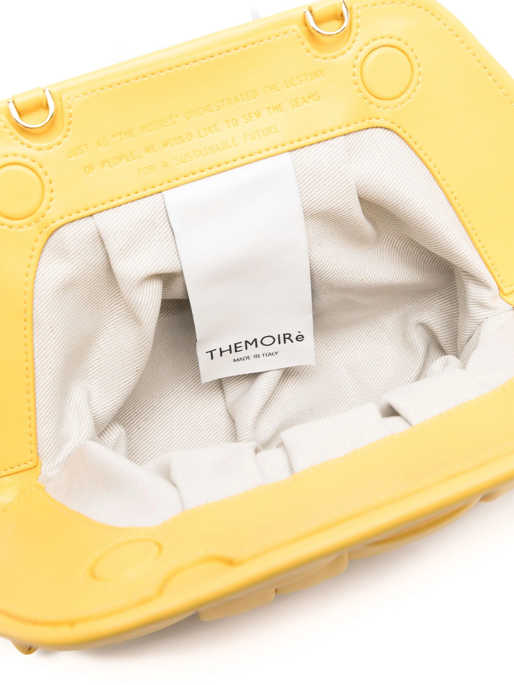 Tia Weaved clutch bag