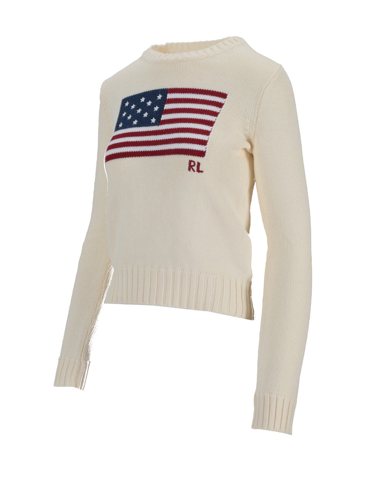 FLAG CN-LONG SLEEVE-PULLOVER