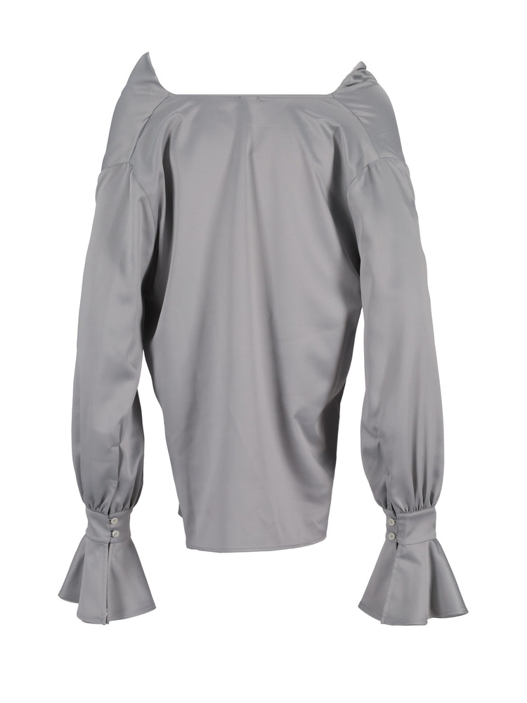 FILIPA BLUSA CREPE SATIN