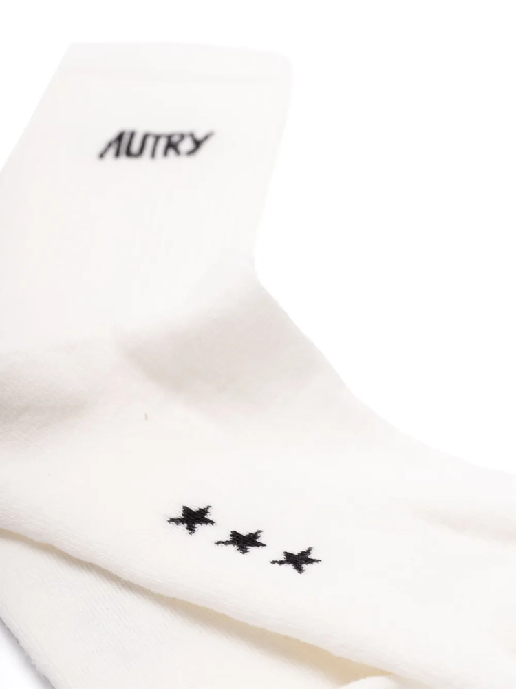 star-motif socks