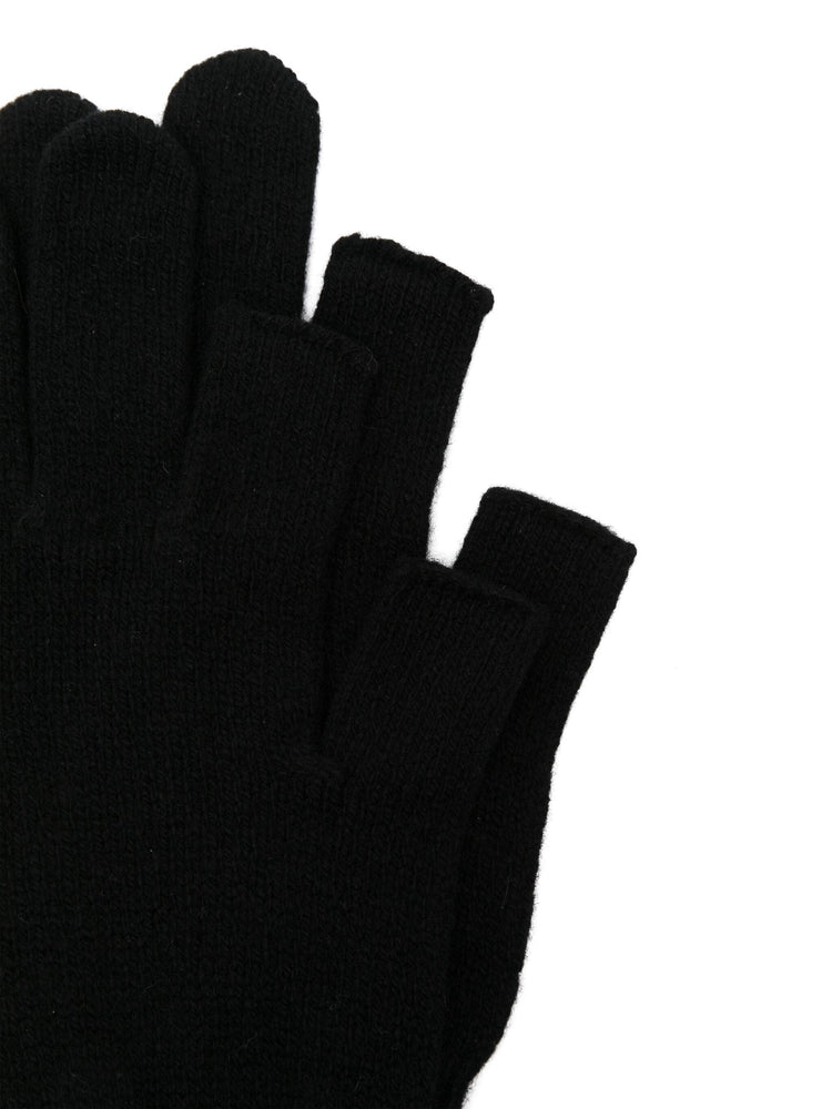 long knit gloves