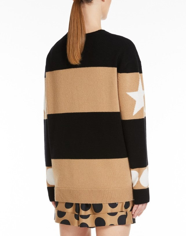 Dirce oversized wool and cashmere jumper