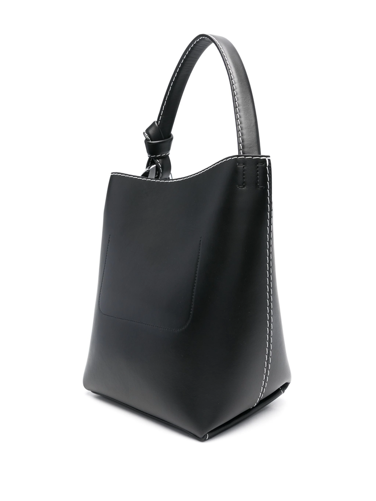 Corner bucket bag