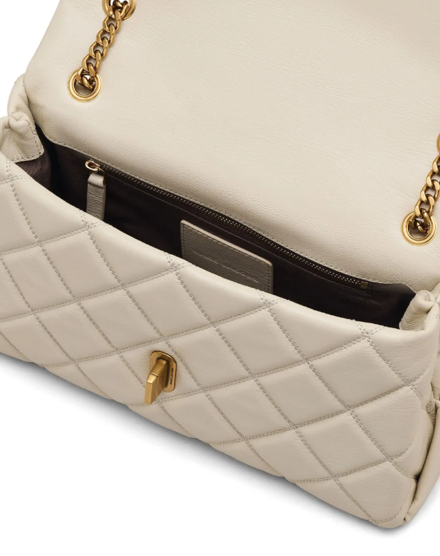 QUILTED LEATHER DUAL BAG