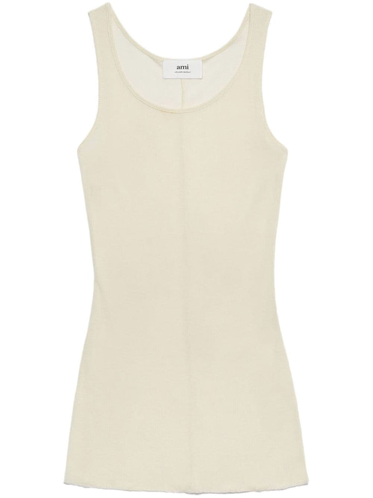 u-neck sleeveless tank top