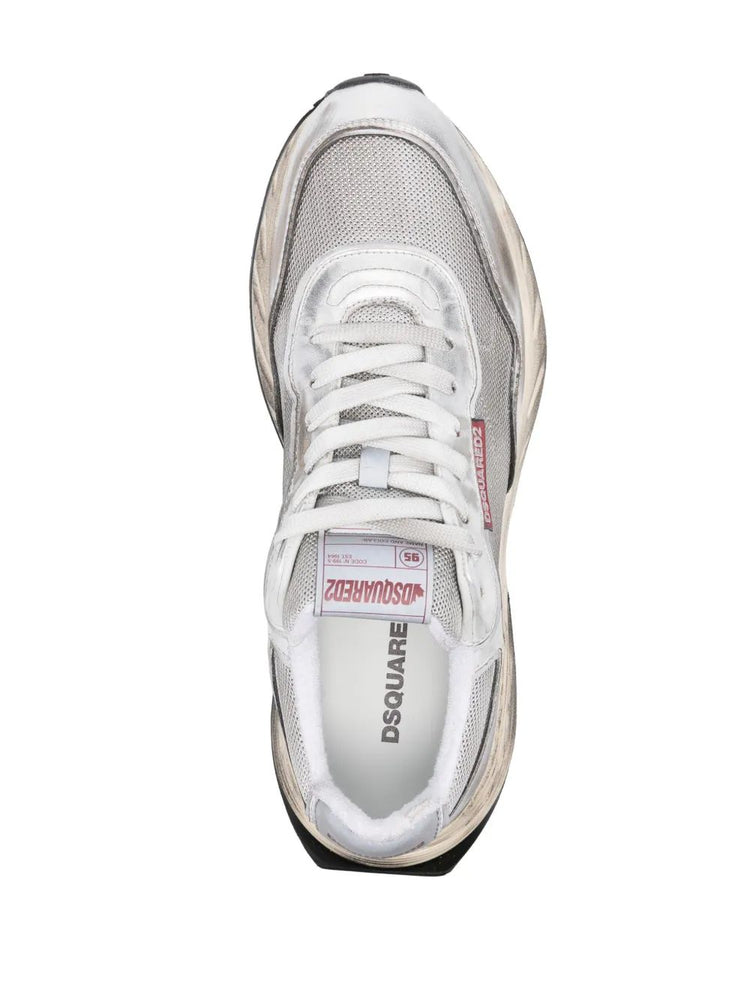 Lace-Up Low Top Sneakers