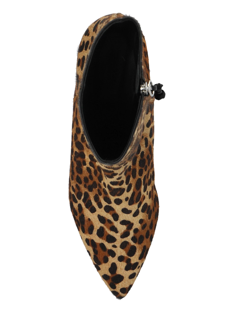 Eana 45mm leopard-print ankle boots