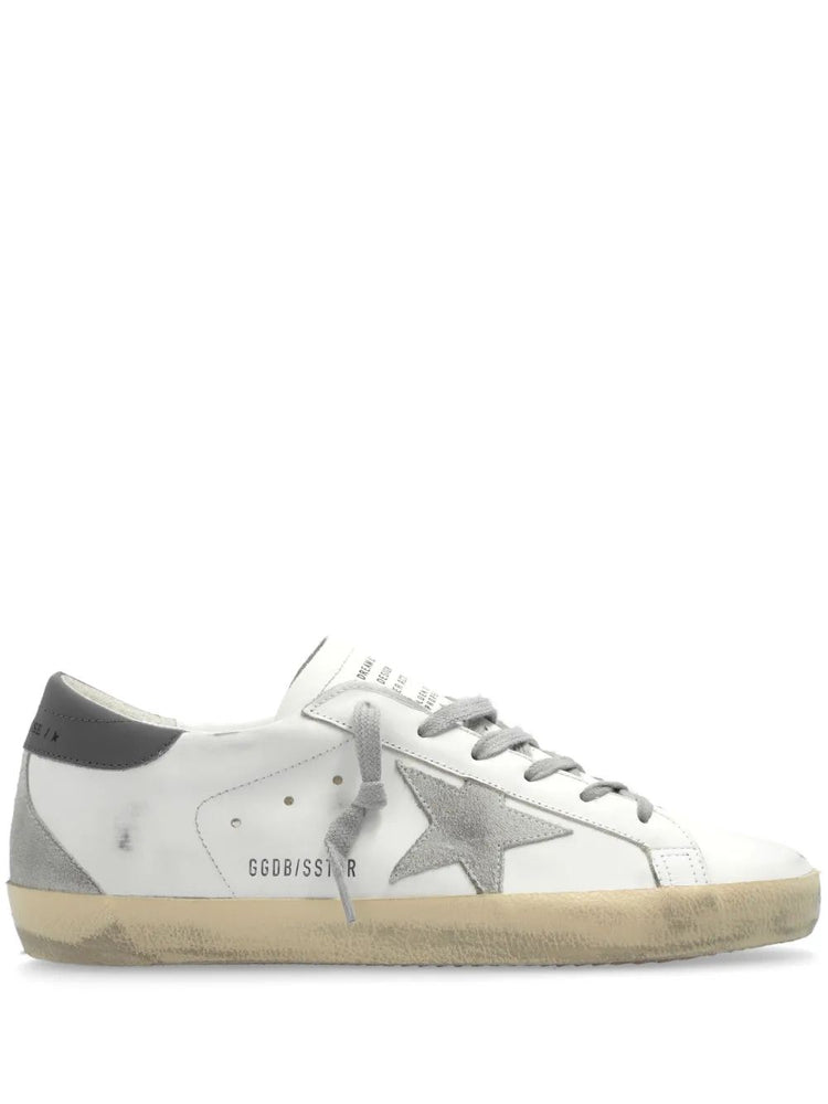 SUPER STAR LEATHER UPPER AND HEEL SUEDE STAR AND SPUR