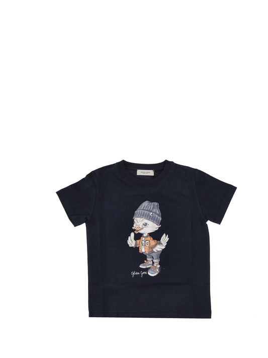 JOURNEY BOY'S T-SHIRT COTTON JERSEY DIGITAL MASCOTTE PRINT