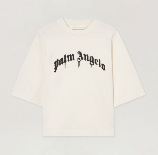 CURVED LOGO BOXY TEE