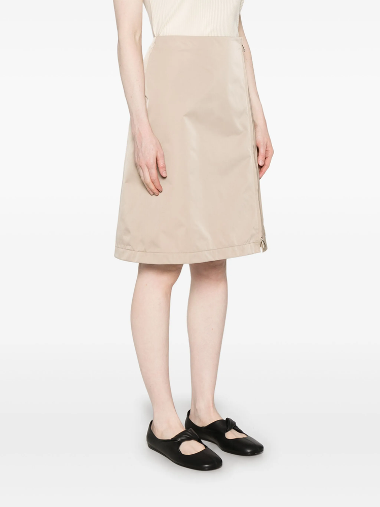 A-line midi skirt